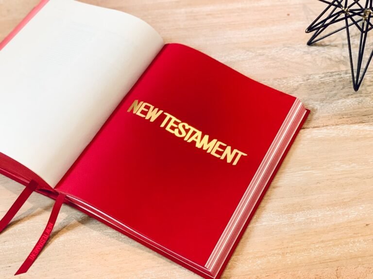 Livro Vermelho Na Mesa De Madeira Marrom I3vtE40igbE